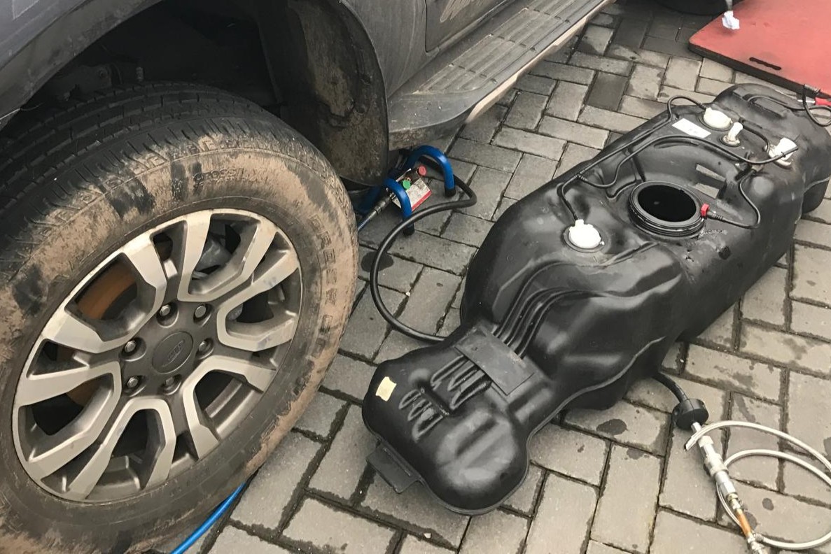 AdBlue top-up carried out on a diesel vehicle